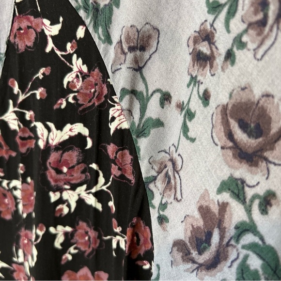 Free People Womens Sheila Floral Jumpsuit Romper Long Sleeve Lightweight Medium‎ - Picture 9 of 16